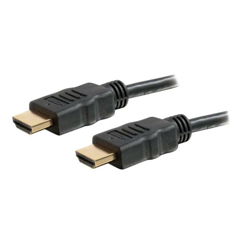 C2G 1m High Speed HDMI Cable with Ethernet - 4K - UltraHD - Câble HDMI avec Ethernet - HDMI mâle pour HDMI mâle - 1 m - noir