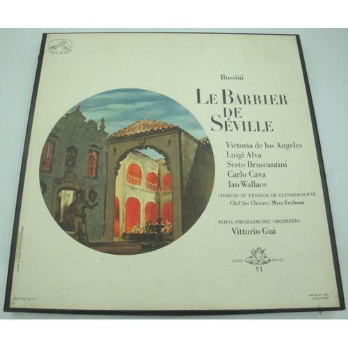 Gui/Los Angeles/Alva/Fredman - Le Barbier De Séville - Rossini 3lp's Voix De Son Maitre