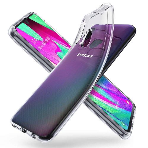 Coque Gel Tpu Transparent Pour Samsung Galaxy A40 [Phonillico]