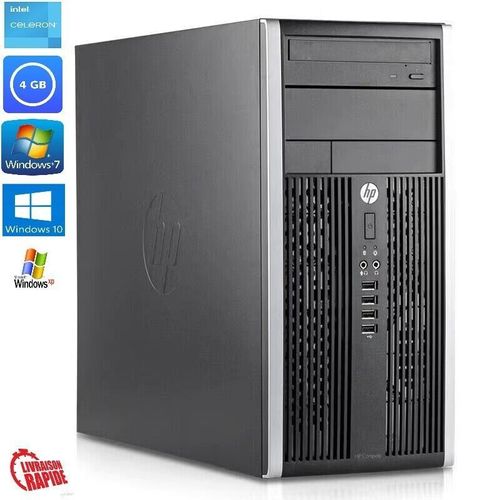 HP COMPAQ 6200 PRO MT PC CELERON - 2.40 Ghz - Ram 4 Go - DD 500 Go
