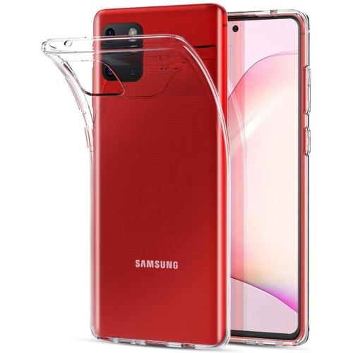 Coque Gel Tpu Transparent Pour Samsung Galaxy Note 10 Lite - Protection Silicone Souple Ultra Mince [Phonillico]