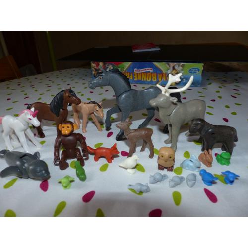 Playmobils Lot Animaux Divers