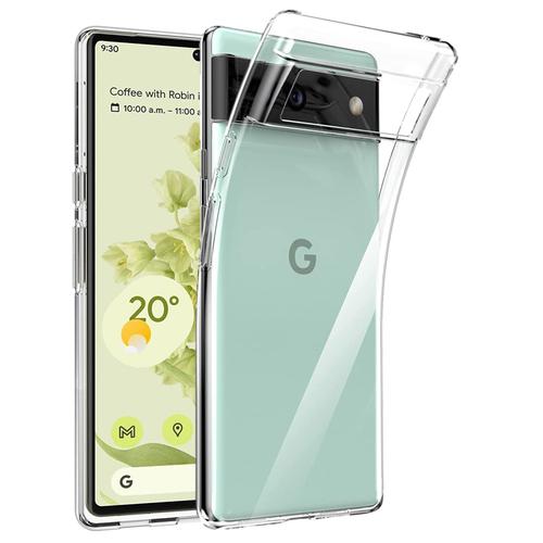 Coque Pour Google Pixel 6 - Silicone Gel Tpu Transparent Protection Souple Ultra Mince [Phonillico]