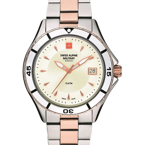 Ladies Watch Swiss Alpine Military 7740.1152, Quartz, 36mm, 10atm
