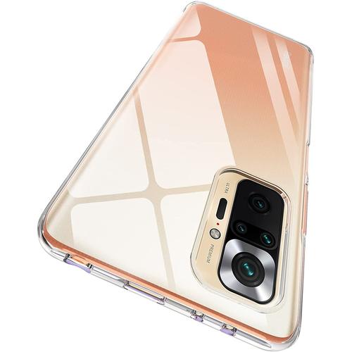 Coque Pour Xiaomi Redmi Note 10 Pro - Silicone Gel Tpu Transparent Souple Ultra Mince [Phonillico]