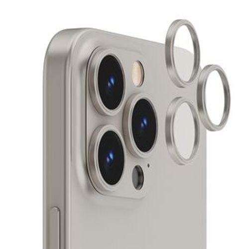 Verre Optirings Camera Lens Naturel Titanium Ip16 Pro/16 Pro Max