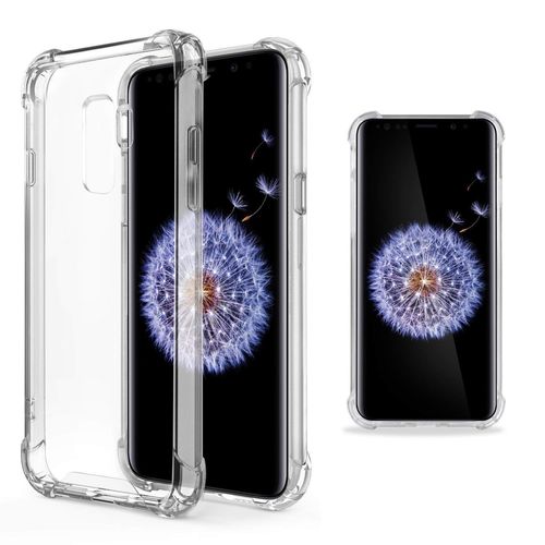 Coque Antichoc Pour Samsung Galaxy S9 - Housse Etui Gel Tpu Transparent Protection Silicone Souple Slim Leger [Phonillico]