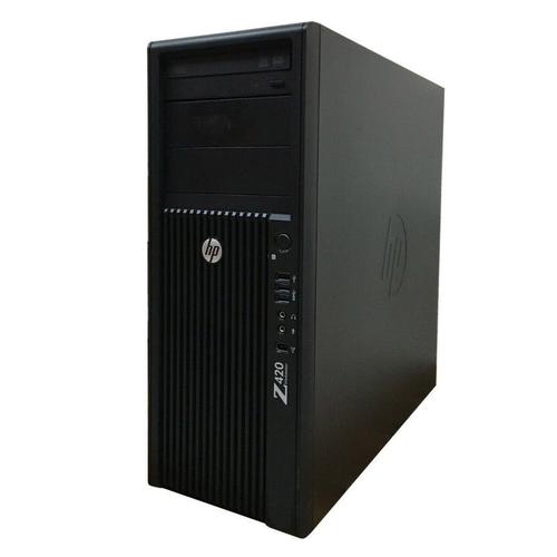 PC HP Z420 Tour Intel Xeon E5-1603 Nvidia Quadro RAM 32Go SSD 2To W11 Wifi