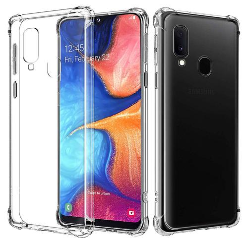 Coque Antichoc Pour Samsung Galaxy A20e - Protection Silicone Souple Transparent [Phonillico]