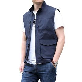 Gilet sans manche discount homme multipoches grande taille