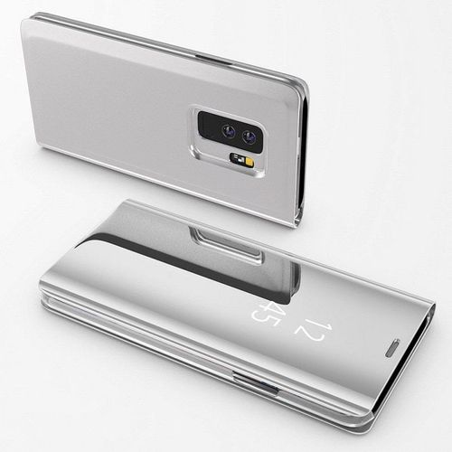 Coque Rabat Miroir Argent Pour Samsung Galaxy A51 - Coque Housse Etui Case Protection Clear View [Phonillico]