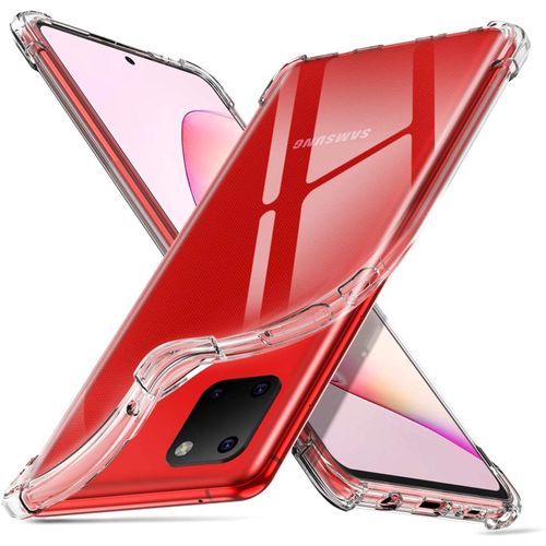 Coque Antichoc Pour Samsung Galaxy Note 10 Lite - Protection Silicone Souple Transparent [Phonillico]