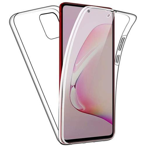 Coque Pour Samsung Galaxy Note 10 Lite - Housse Etui 360 Integrale Transparent 2 Parties Avant Arriere Emboitable [Phonillico]