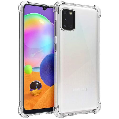 Coque Antichoc Pour Samsung Galaxy A31 - Protection Silicone Souple Transparent [Phonillico]