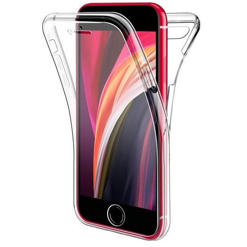 Coque Pour Iphone Se 2022 / Iphone Se 2020 - Housse Etui 360 Integrale Transparent 2 Parties Avant Arriere Emboitable [Phonillico]