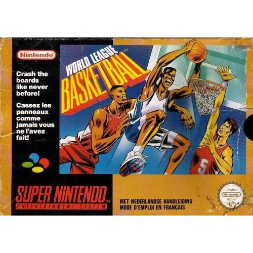 World League Basketball Snes Super Nintendo