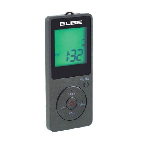 Radio numérique portable ELBE RF95 Gris foncé AM/FM Sportive