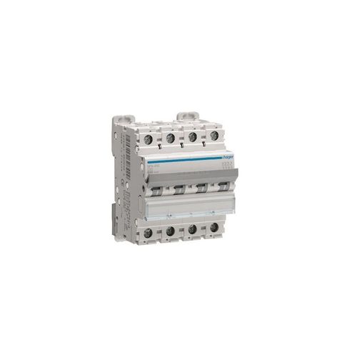 Disjoncteur 4P 610kA courbe D 20A 4 modules