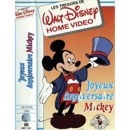 Joyeux Anniversaire Mickey Vhs Rakuten