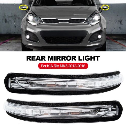 Clignotant Led De Rétroviseur De Voiture, 1 Pièce, Pour Kia Rio Mk3 2012 ? 2016