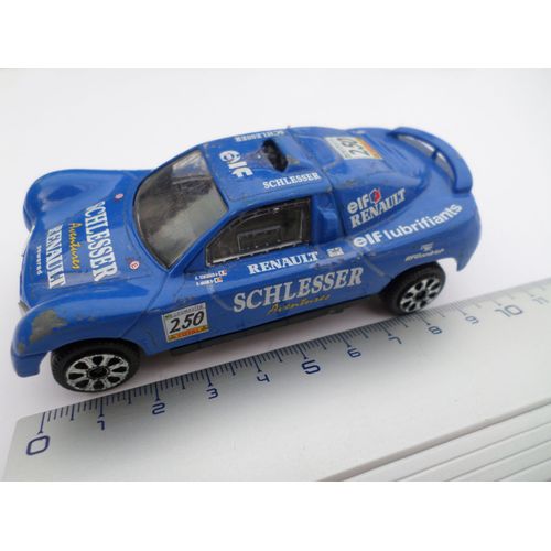 Renault Rallye Modele Megane Schlesser N° 250 Bleu-Burago
