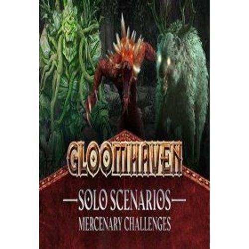 Gloomhaven - Solo Scenarios: Mercenary Challenges (Extension/Dlc) - Steam - Jeu En Téléchargement - Ordinateur Pc-Mac