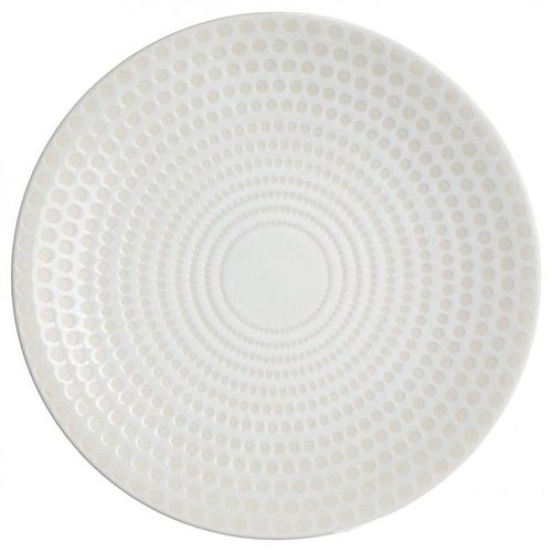 Lot De 6 Assiettes Plates "Galaxy" 27cm Blanc