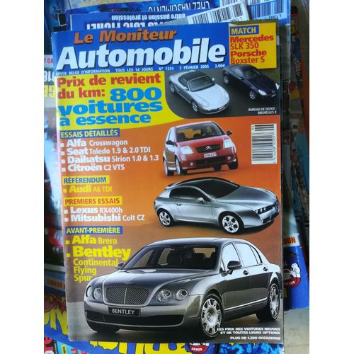 Le Moniteur Automobile 1334 De 2005