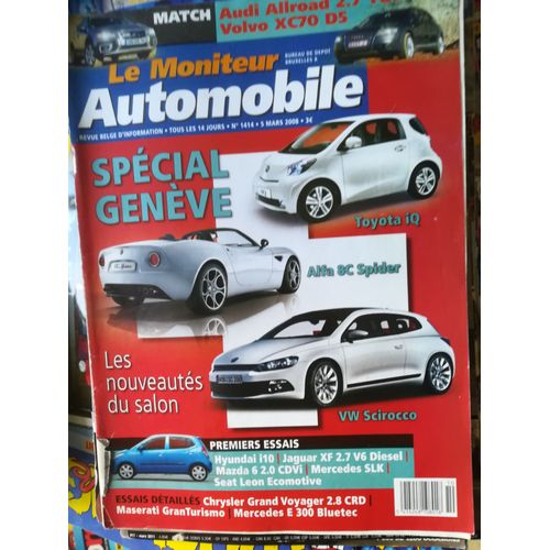 Le Moniteur Automobile 1414 De 2008
