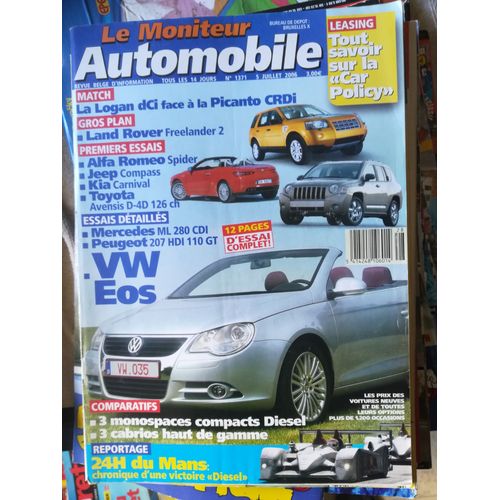 Le Moniteur Automobile 1371 De 2006
