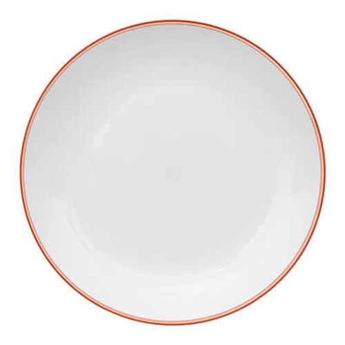 Lot De 6 Assiettes Plates "Square" 25cm Rose