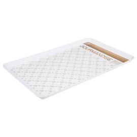 Plateau De Service Mélaminé "Gourmandise" 45cm Blanc
