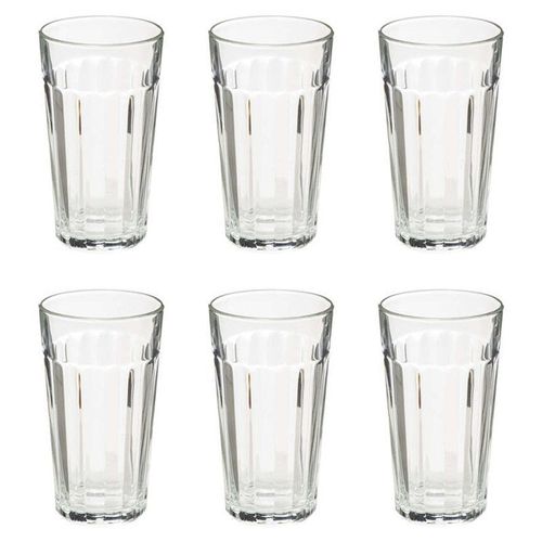 Lot De 6 Verres À Eau "Loft" 35cl Transparent