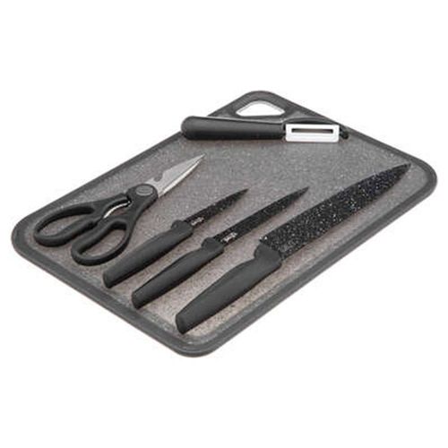 Set De Découpe Cuisine "Caractère" 36cm Gris