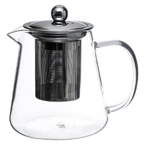 Théière En Verre Avec Filtre "Tea" 0,8l Argenté