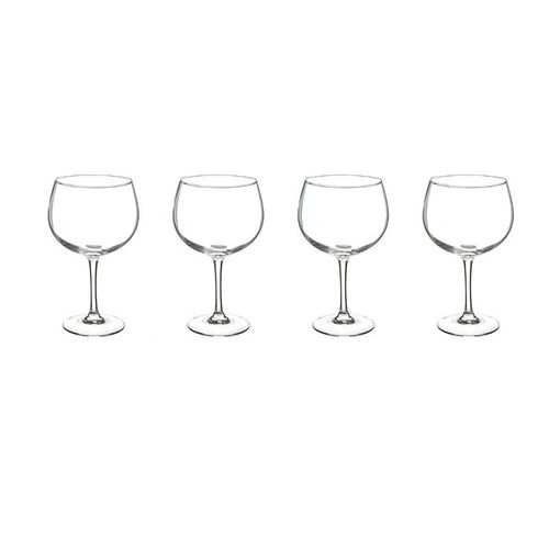 Lot De 4 Verres ? Pied "Gin" 70cl Transparent