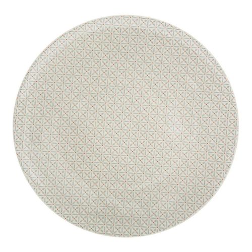Lot De 6 Assiettes Plates "Dreams" 27cm Beige