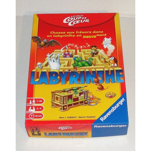 Labyrinthe Coup De Coeur Jeu De Societe Ravenburger 2017