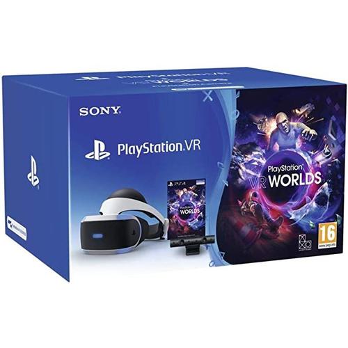 Sony Playstation Vr + Ps Camera + Vr Worlds + Firewall Zero Hour + Resident Evil 7: Biohazard + Mallette De Transport Pour Casque Et Accessoires