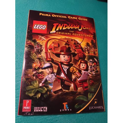 Lego Inidiana Jones L'avntre Original Guide Officiel Official Xbox 360 Ps3 Nintendo Wii Ps2 Ps3 Psp Pc