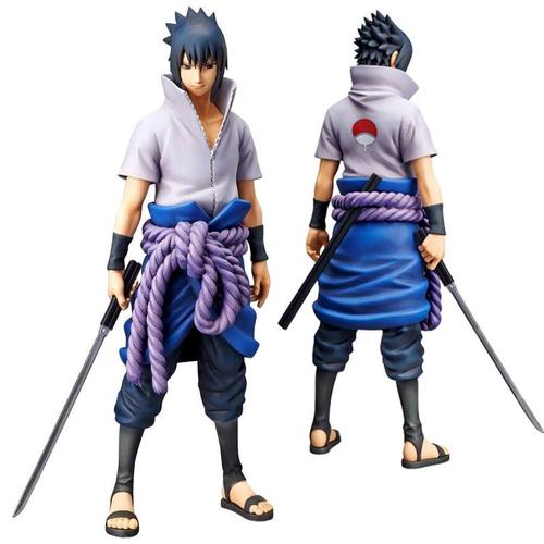 Figurine Uchiha Sasuke Naruto Shippuden Figure Anime Manga Jouet Epée 28 Cm