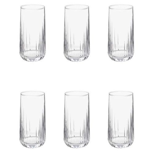 Lot De 6 Verres À Eau "Diego" 36cl Transparent