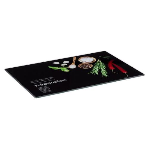 Planche À Découper "Boîtes Relief" 30cm Noir