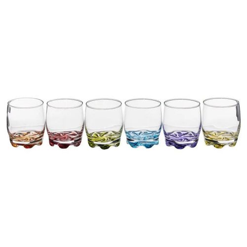 Lot De 6 Verres À Eau "Tino" 31cl Multicolore