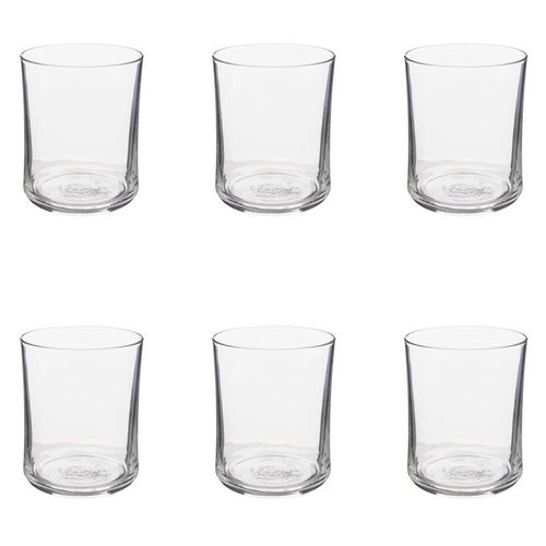 Lot De 6 Verres À Eau "Origines" 35cl Transparent