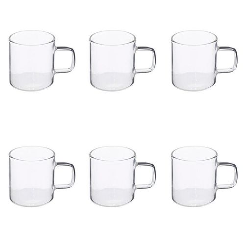 Lot De 6 Tasses À Café "Mia" 10cl Transparent
