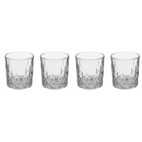 Lot De 4 Verres À Eau "Charles" 24cl Transparent