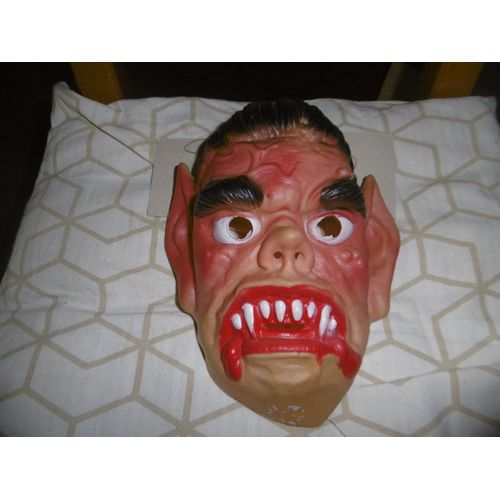 Masque Latex Souple Vampire Halloween Hl 134