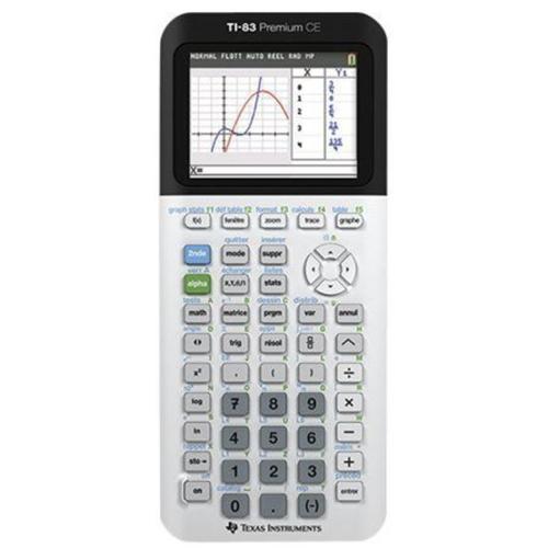 Texas Instruments TI-83 Premium CE Calculatrice graphique