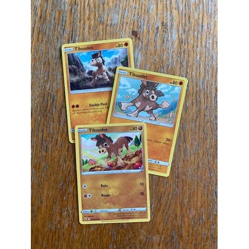 (2487) 3x Tiboudet (Pokemon)
